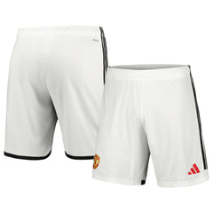 Manchester United 2023/24 Home Replica Shorts White - Adidas