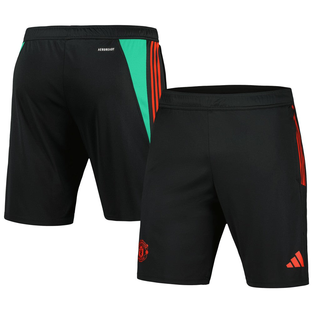 Manchester United 2023/24 Training AEROREADY Shorts Black - Adidas discount