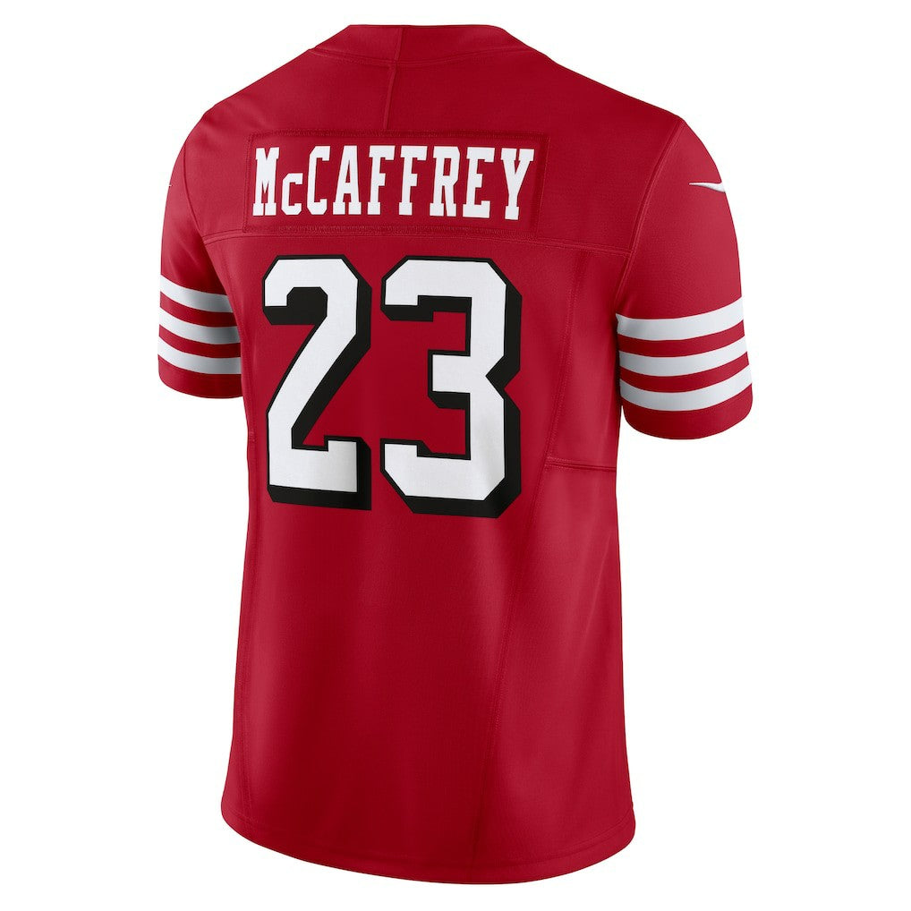 Christian McCaffrey San Francisco 49ers Vapor F.U.S.E. Limited Jersey - Scarlet Jerseys