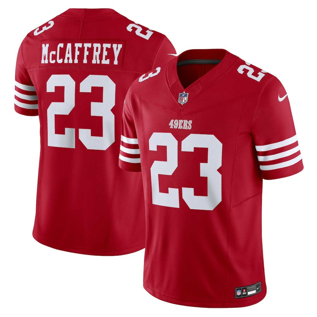 Christian McCaffrey San Francisco 49ers Vapor F.U.S.E. Limited Jersey - Scarlet Jerseys