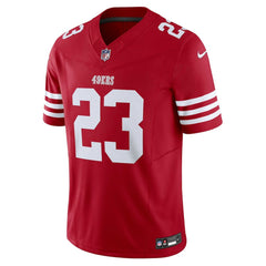 Christian McCaffrey San Francisco 49ers Vapor F.U.S.E. Limited Jersey - Scarlet Jerseys