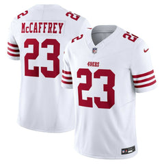 Christian McCaffrey San Francisco 49ers Vapor F.U.S.E. Limited Jersey - White Jerseys