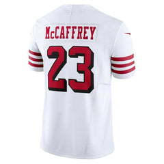 Christian McCaffrey San Francisco 49ers Vapor F.U.S.E. Limited 2nd Alternate Jersey - White Jerseys