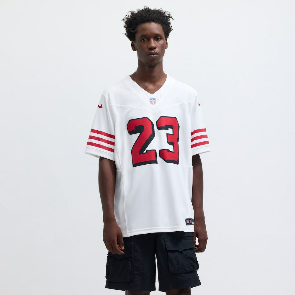 Christian McCaffrey San Francisco 49ers Vapor F.U.S.E. Limited 2nd Alternate Jersey - White Jerseys