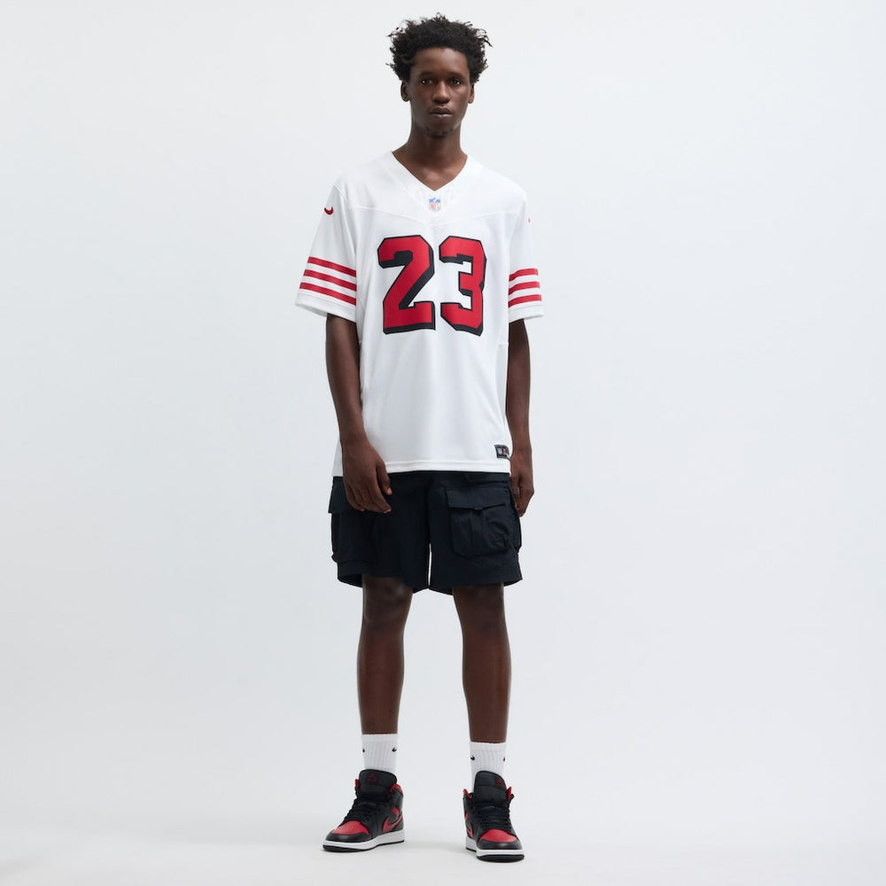 Christian McCaffrey San Francisco 49ers Vapor F.U.S.E. Limited 2nd Alternate Jersey - White Jerseys