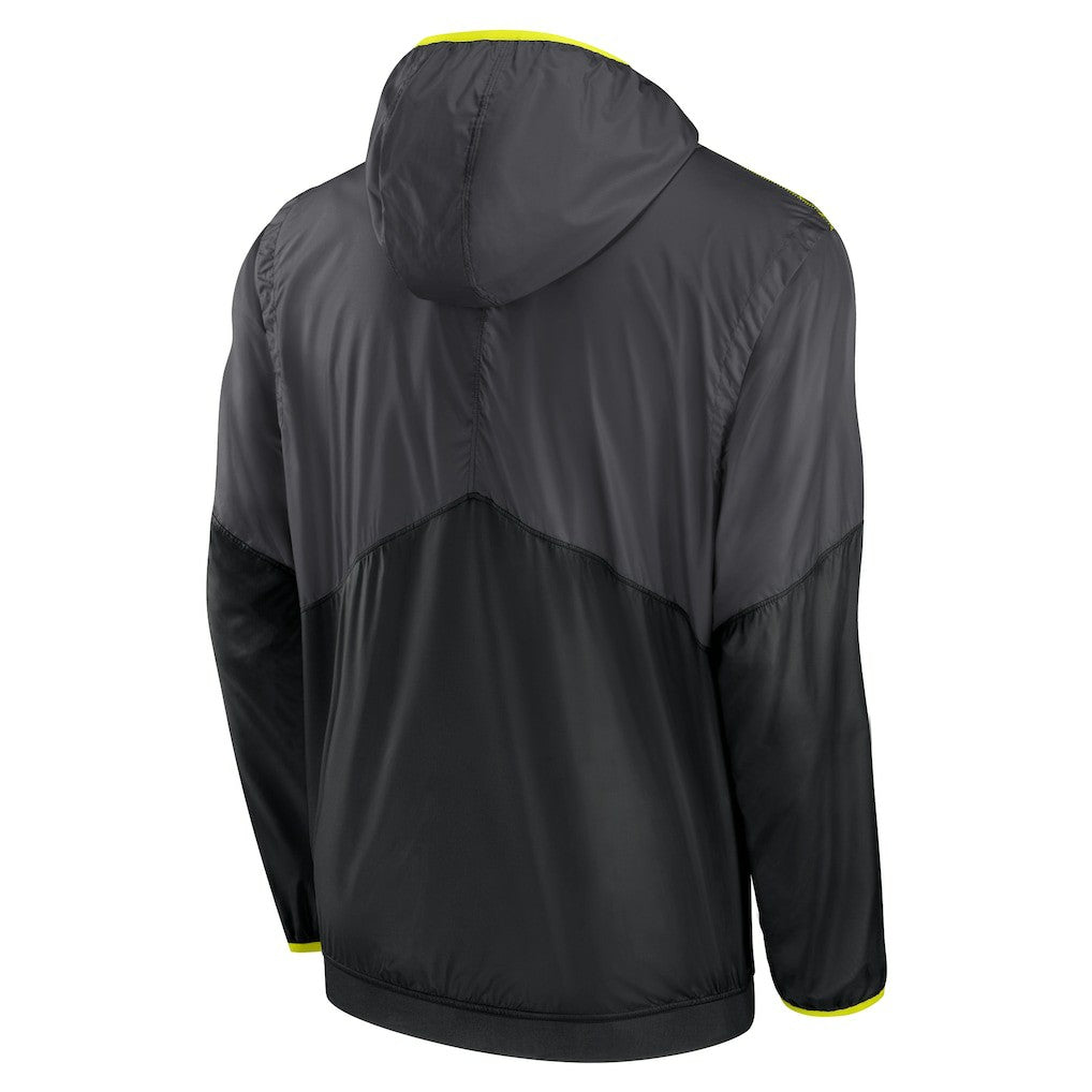 Cleveland Browns Volt Hoodie Half-Zip Jacket - Anthracite Hoodies