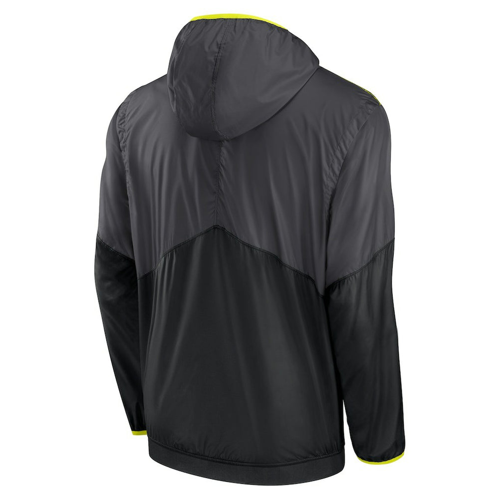 Cleveland Browns Volt Hoodie Half-Zip Jacket - Anthracite Hoodies