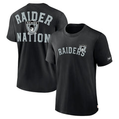 Las Vegas Raiders Rewind Slogan T-Shirt - Black T-shirts