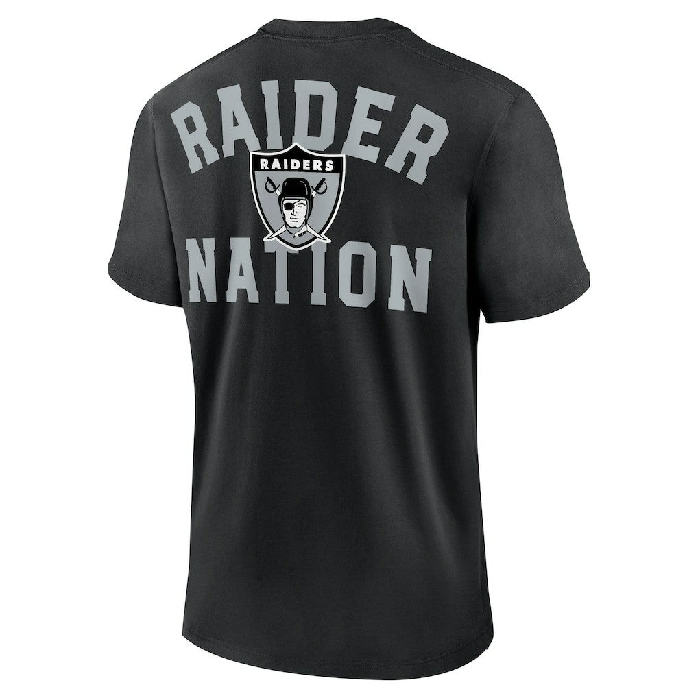 Las Vegas Raiders Rewind Slogan T-Shirt - Black T-shirts