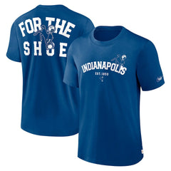 Indianapolis Colts Rewind Slogan T-Shirt - Royal T-shirts