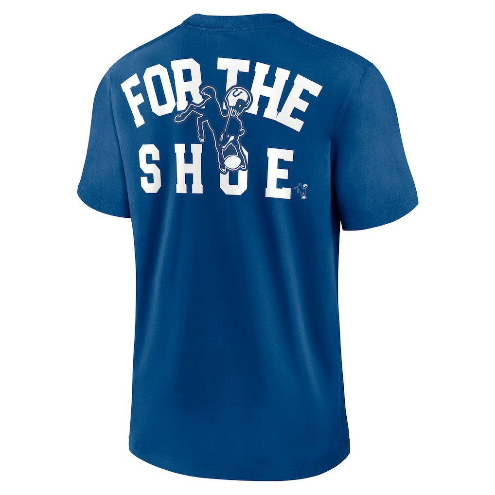 Indianapolis Colts Rewind Slogan T-Shirt - Royal T-shirts