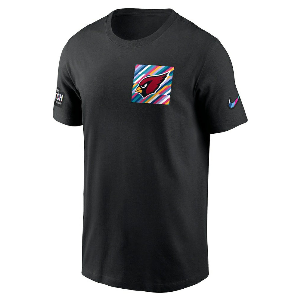 Arizona Cardinals Crucial Catch Sideline Tri-Blend T-Shirt - Black T-shirts