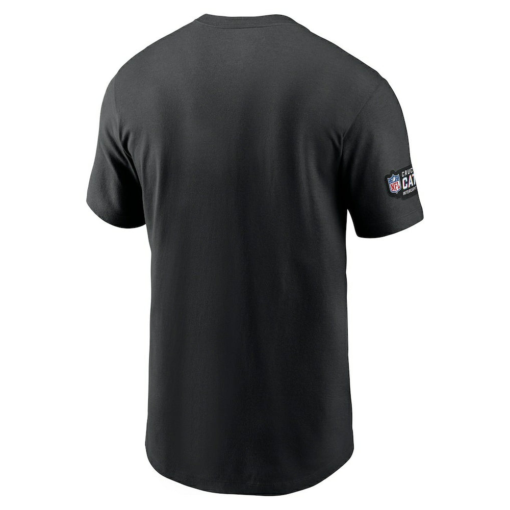 Arizona Cardinals Crucial Catch Sideline Tri-Blend T-Shirt - Black T-shirts
