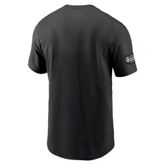 Arizona Cardinals Crucial Catch Sideline Tri-Blend T-Shirt - Black T-shirts