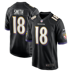 Roquan Smith Baltimore Ravens Alternate Game Jersey - Black Jerseys