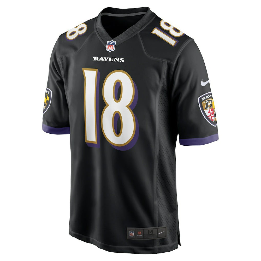 Roquan Smith Baltimore Ravens Alternate Game Jersey - Black Jerseys