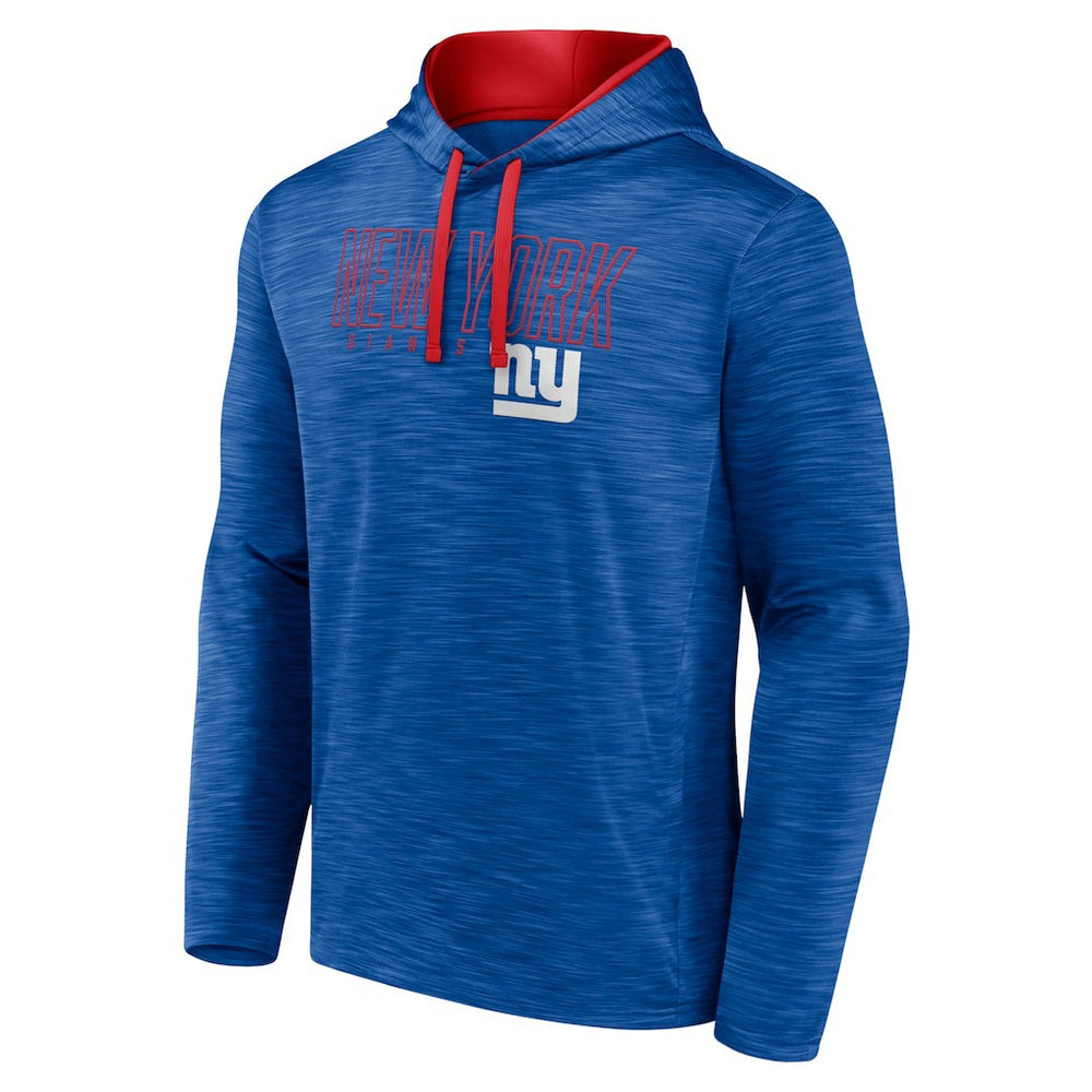 New York Giants Hook and Ladder Pullover Hoodie - Heather Royal Hoodies