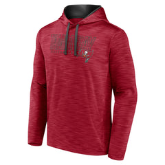 Tampa Bay Buccaneers Hook and Ladder Pullover Hoodie - Heather Red Hoodies
