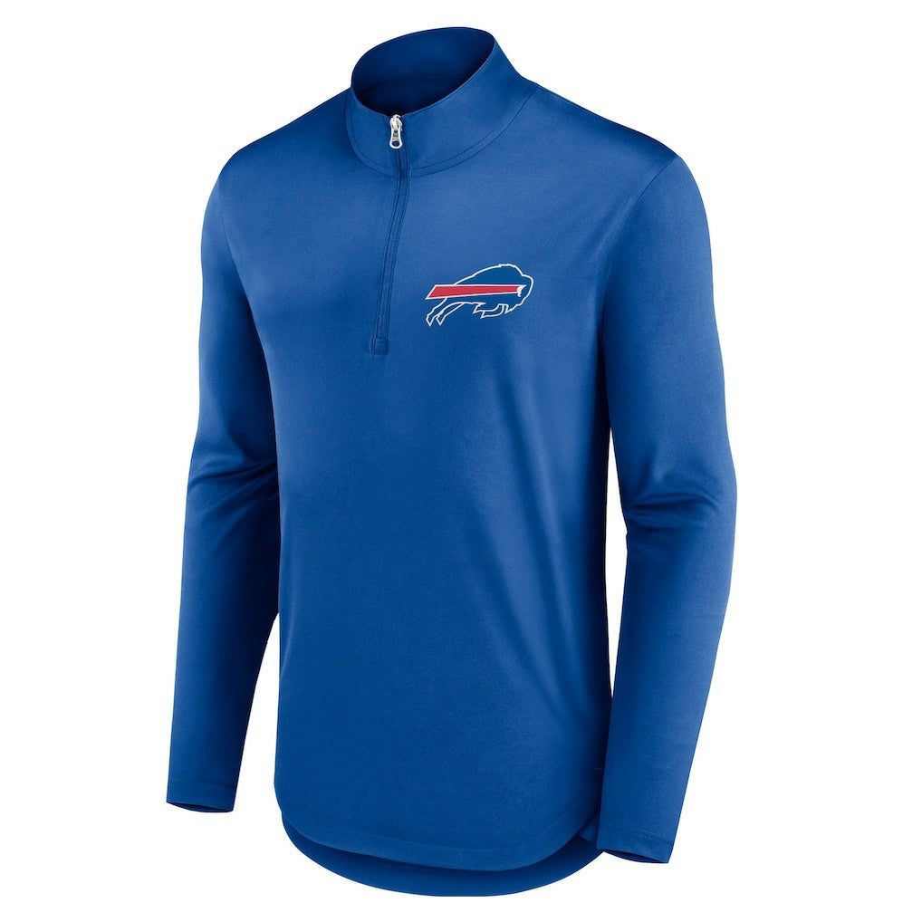 Buffalo Bills Quarterback Quarter-Zip Top - Royal Tops