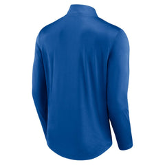 New York Giants Quarterback Quarter-Zip Top - Royal Tops