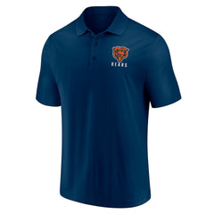 Chicago Bears Lockup Two-Pack Polo Set - White/Navy