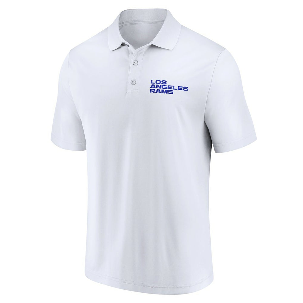 Los Angeles Rams Lockup Two-Pack Polo Set - White/Royal
