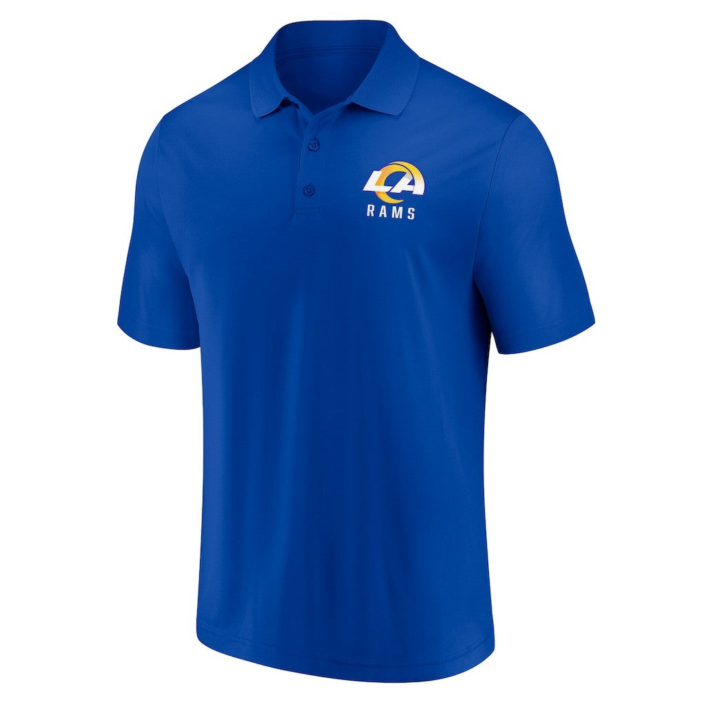 Los Angeles Rams Lockup Two-Pack Polo Set - White/Royal