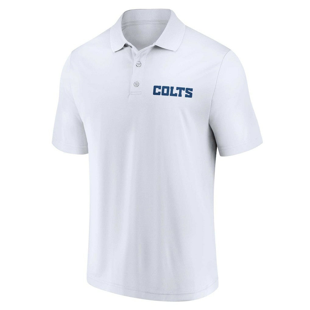 Indianapolis Colts Lockup Two-Pack Polo Set - White/Royal