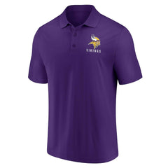 Minnesota Vikings Lockup Two-Pack Polo Set - White/Purple