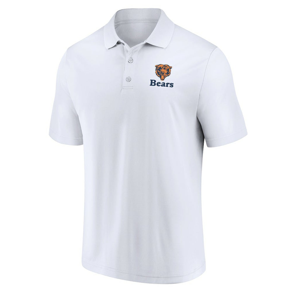 Chicago Bears Throwback Two-Pack Polo Set - White/Navy