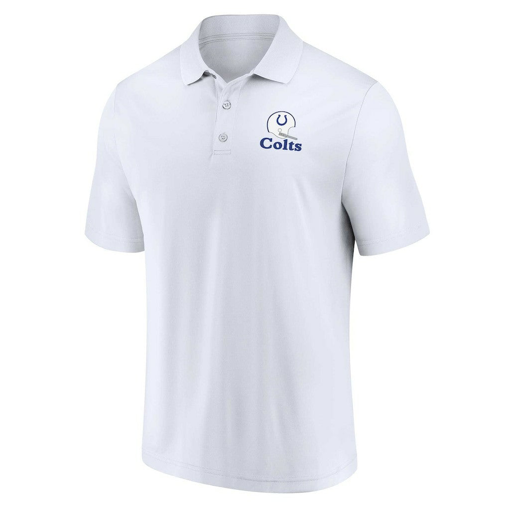 Indianapolis Colts Throwback Two-Pack Polo Set - White/Royal