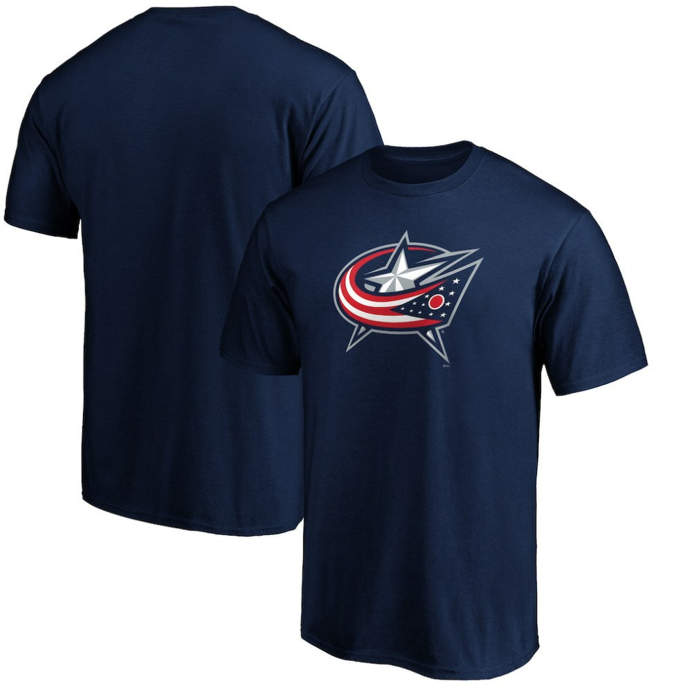 Columbus Blue Jackets Primary Logo T-Shirt - Navy | US 5228830