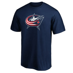 Columbus Blue Jackets Primary Logo T-Shirt - Navy | US 5228830