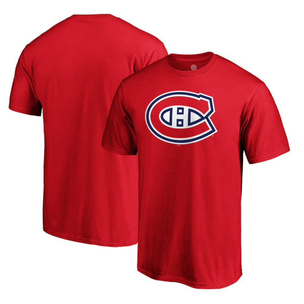 Montreal Canadiens Primary Logo Team T-Shirt - Red | US 5228835