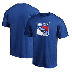 New York Rangers Primary Logo T-Shirt - Blue | US 5228838