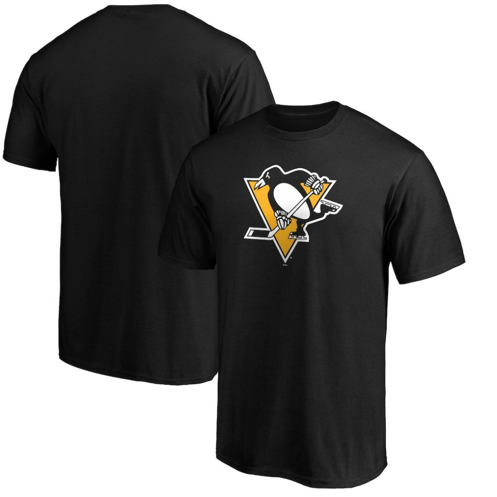 Pittsburgh Penguins Primary Logo T-Shirt - Black | US 5228840
