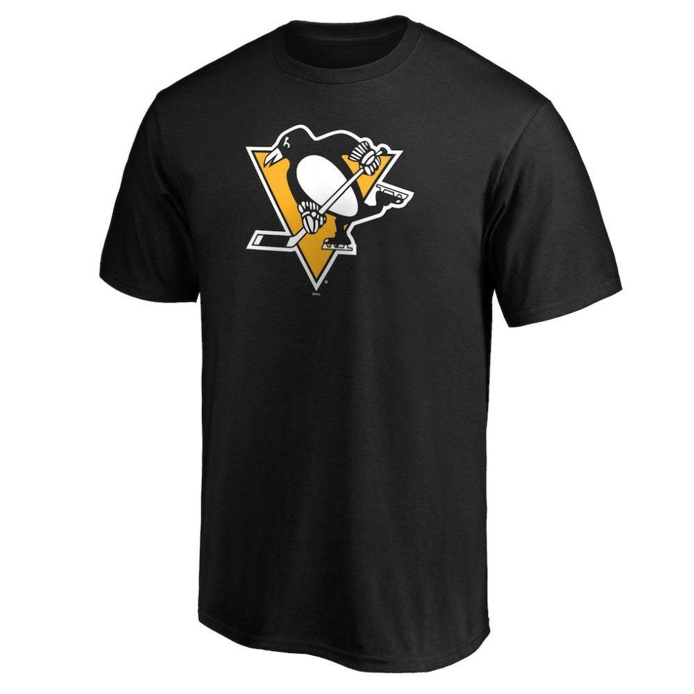 Pittsburgh Penguins Primary Logo T-Shirt - Black | US 5228840