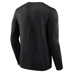 Vegas Golden Knights Primary Logo Team Long Sleeve T-Shirt - Black | US 5228861