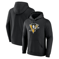 Pittsburgh Penguins Primary Team Logo Pullover Hoodie - Black | US 5228872