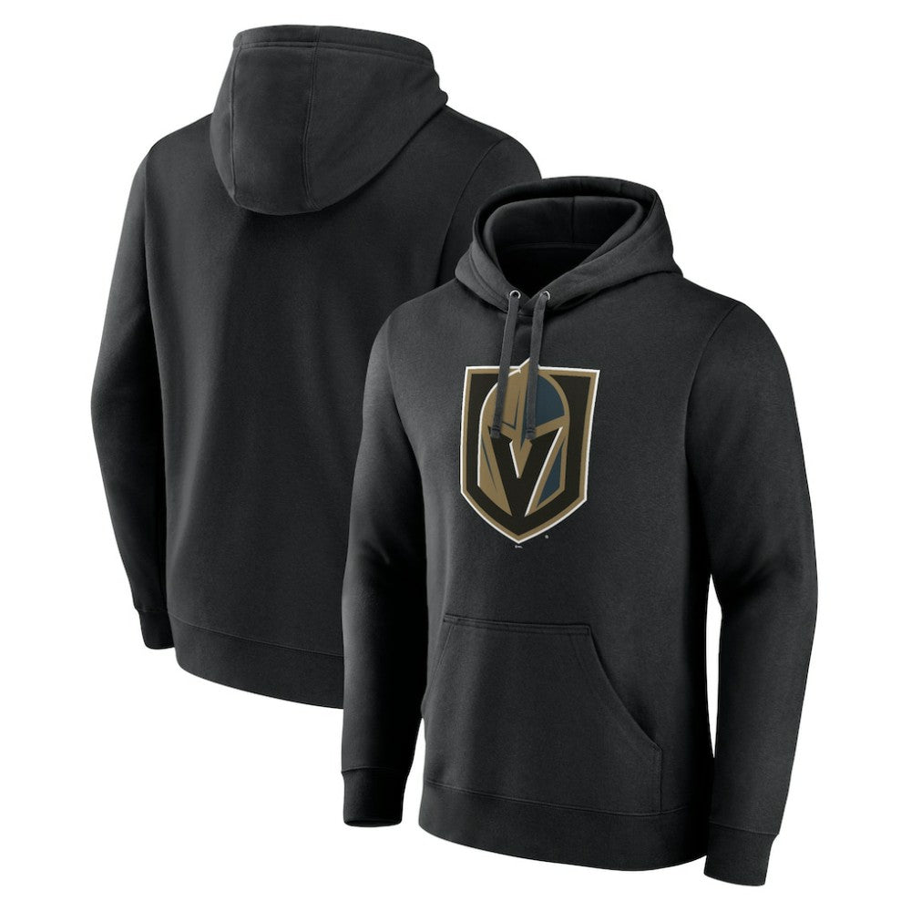 Vegas Golden Knights Primary Team Logo Pullover Hoodie - Black | US 5228875