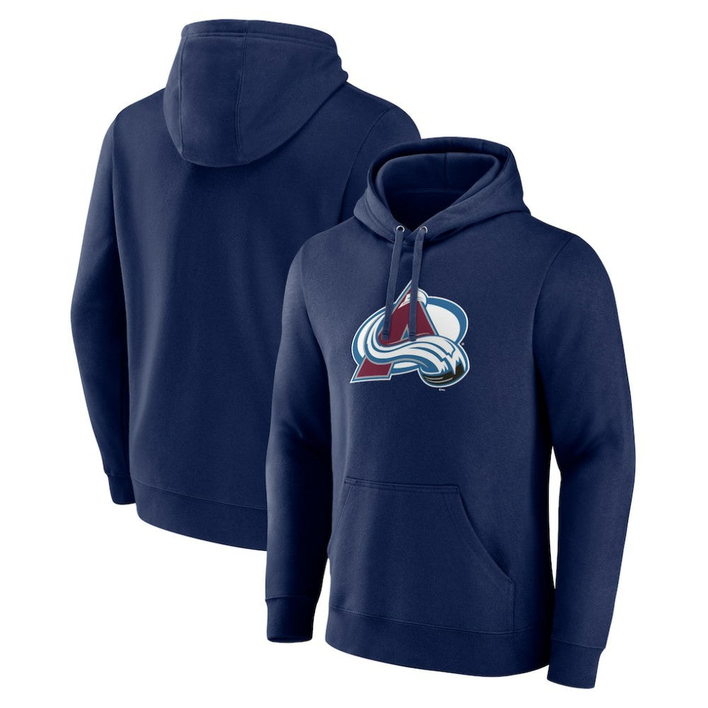 Colorado Avalanche Primary Team Logo Pullover Hoodie - Navy | US 5228897