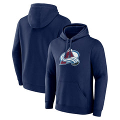 Colorado Avalanche Primary Team Logo Pullover Hoodie - Navy | US 5228897