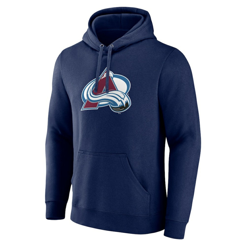 Colorado Avalanche Primary Team Logo Pullover Hoodie - Navy | US 5228897