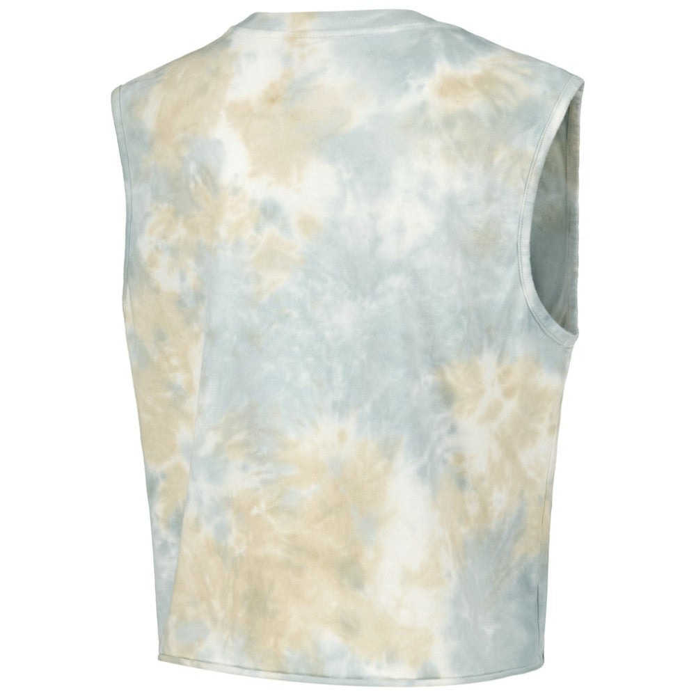Boston Red Sox The Wild Collective Women's Washed Muscle Tank Top - White Tanks