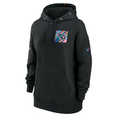 Tennessee Titans Women's 2023 NFL Crucial Catch Club Pullover Hoodie - Black Hoodies