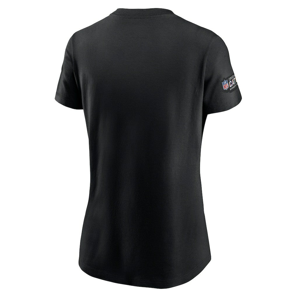 Indianapolis Colts Women's Crucial Catch Sideline Tri-Blend T-Shirt - Black T-shirts