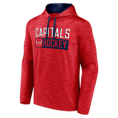 Washington Capitals Fanatics Close Shave Pullover Hoodie - Heather Red | US 5232463