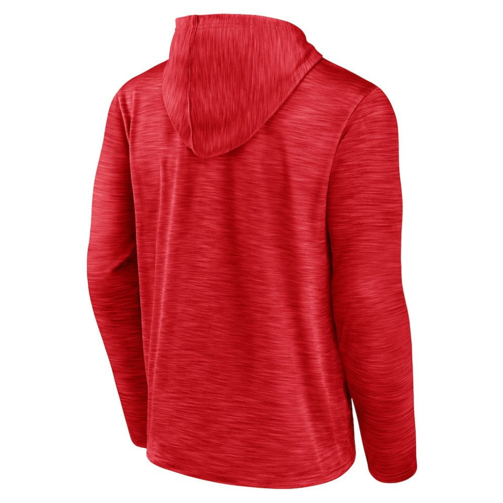 Washington Capitals Fanatics Close Shave Pullover Hoodie - Heather Red | US 5232463