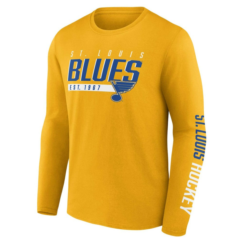 St. Louis Blues Fanatics Bottle Rocket T-Shirt Combo Pack - Gold/Blue | US 5232730