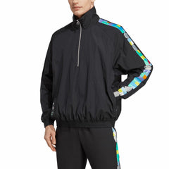 Peter Saville x Manchester United Half-Zip Pullover Jacket – Black - Adidas for sale